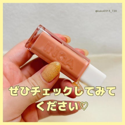 ウォーターグローリップティント 01 ベアピーチ(Bare Peach)/INGA/リップティントの画像