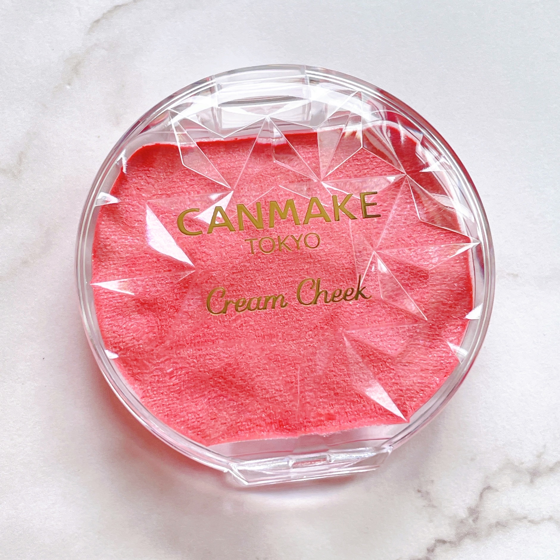 クリームチーク(パールタイプ) P01 ピーチダズル/キャンメイク/ジェル・クリームチークを使ったクチコミ（3枚目）