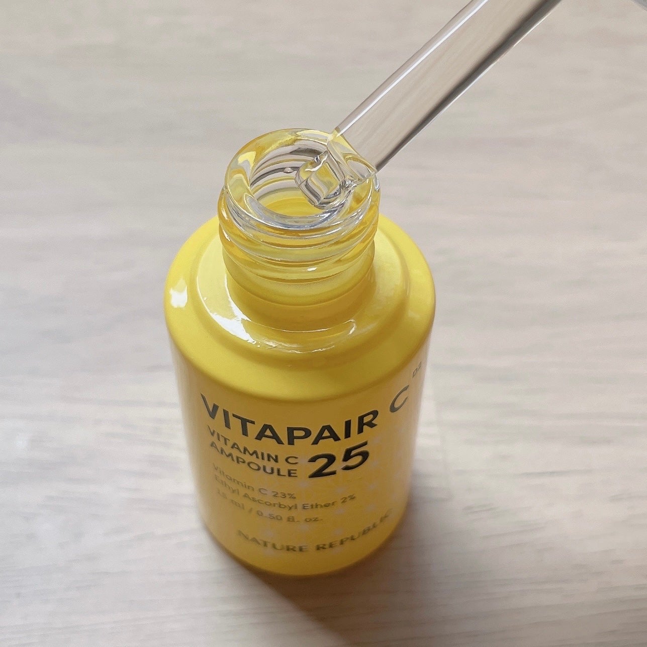ビタペアC ビタミンC25アンプル/ネイチャーリパブリック/美容液を使ったクチコミ(2枚目)