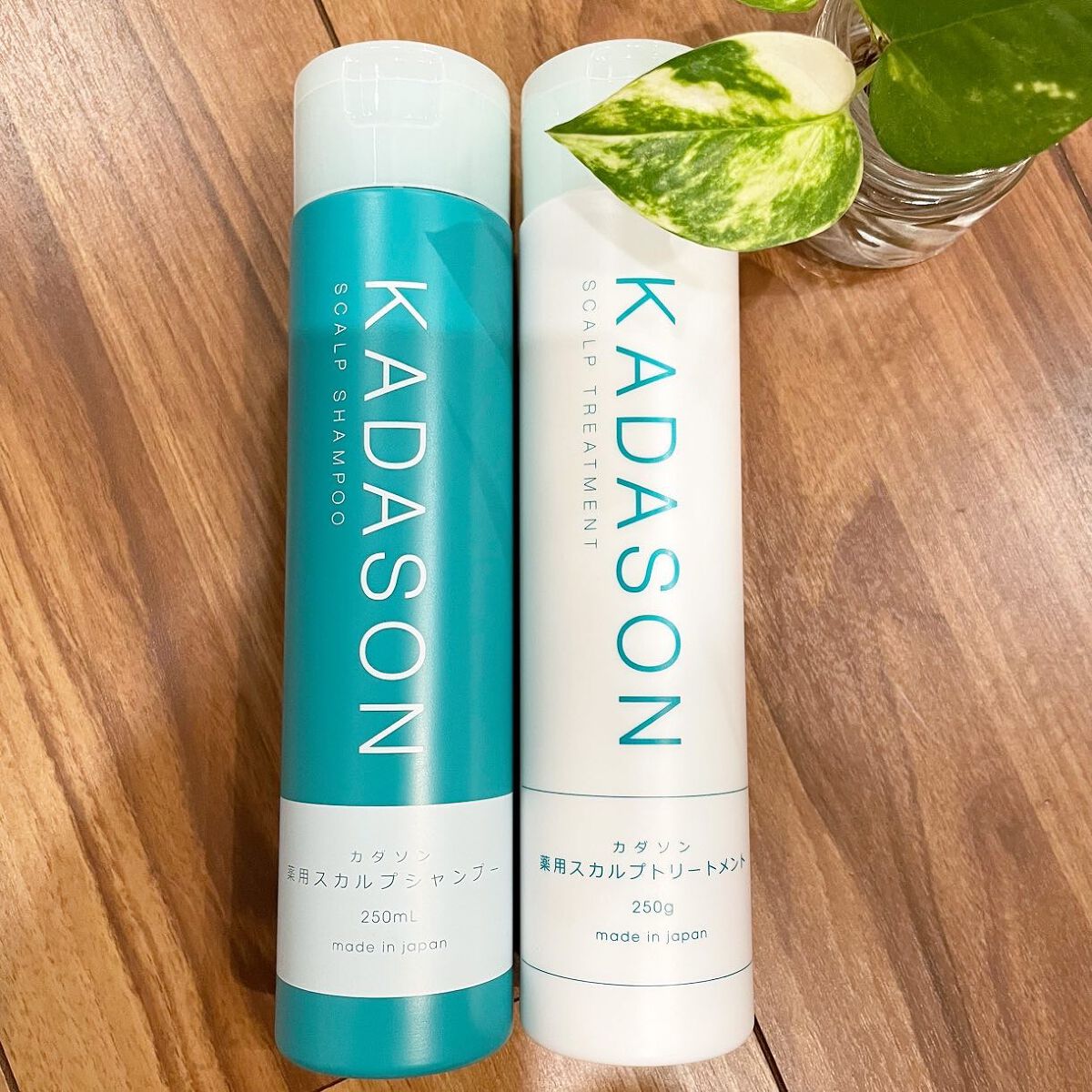 薬用スカルプシャンプー/トリートメント/KADASON (カダソン)/市販シャンプーを使ったクチコミ(1枚目)
