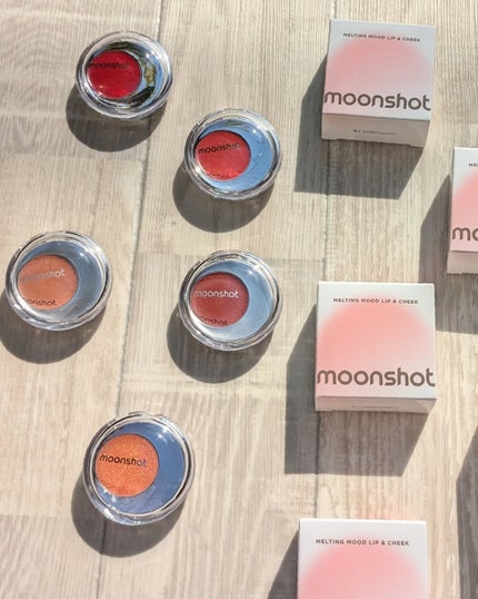 メルティングムードリップ&チーク/moonshot/ジェル・クリームチークを使ったクチコミ(6枚目)