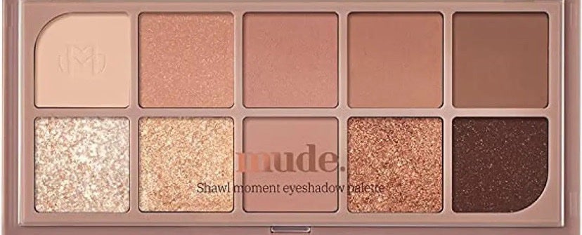 MDショールモーメント アイシャドウパレット/mude/アイシャドウパレットを使ったクチコミ(1枚目)