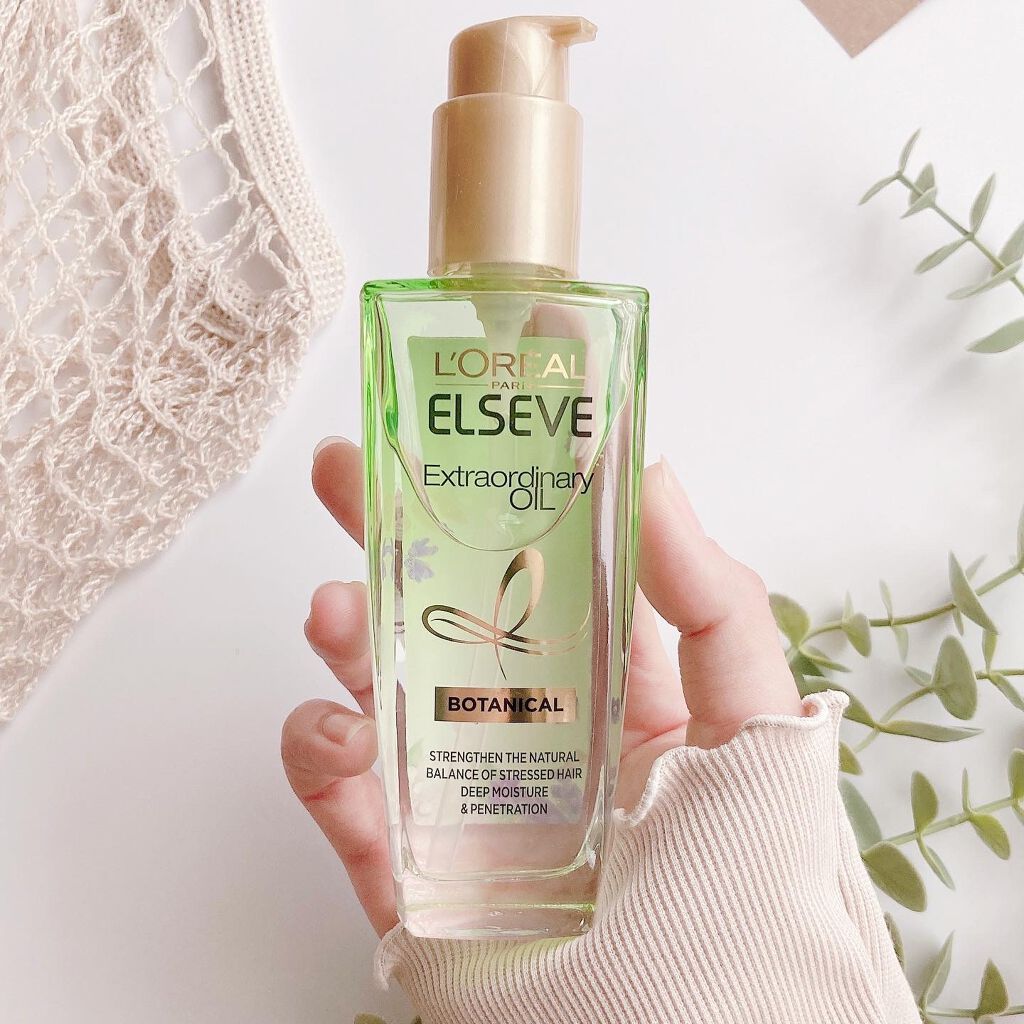 エクストラオーディナリーオイル ボタニカルオイル/ロレアル パリ/ヘアオイルを使ったクチコミ（2枚目）