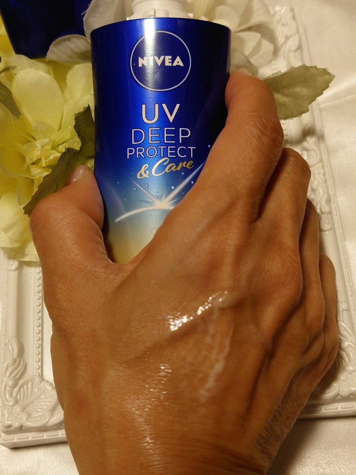 ニベアUV ディープ プロテクト&ケア ジェル/ニベア/日焼け止めジェルを使ったクチコミ(4枚目)