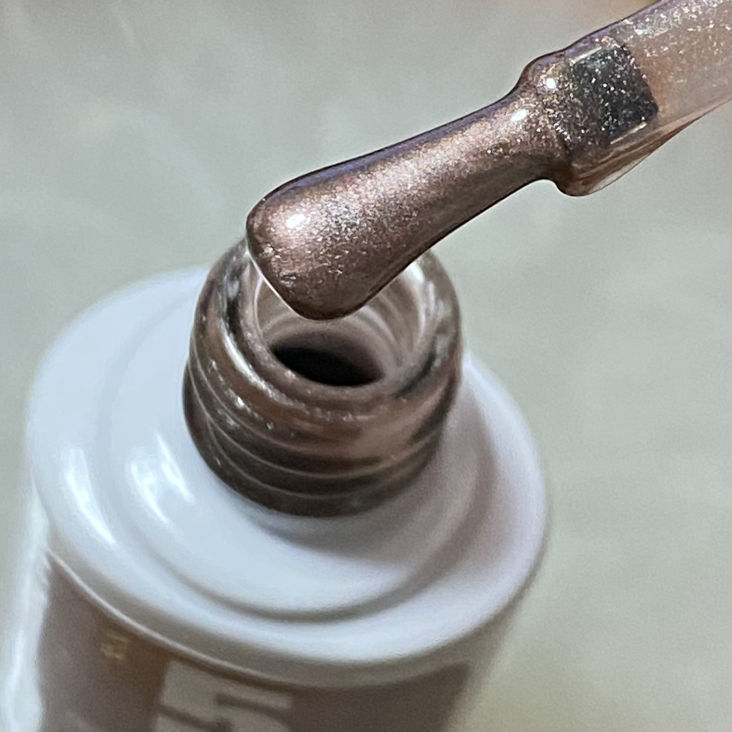 5ミクロンマグネット ガラス ver./ネイル工房/ジェルネイルを使ったクチコミ（2枚目）