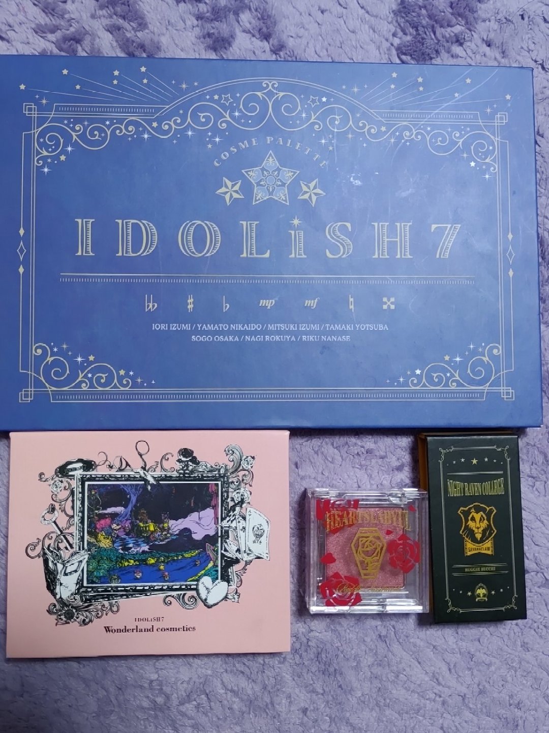 アイドリッシュセブン　1番コフレ　Wonderland cosmetics/BANDAI SPIRITS/単色アイシャドウを使ったクチコミ（1枚目）