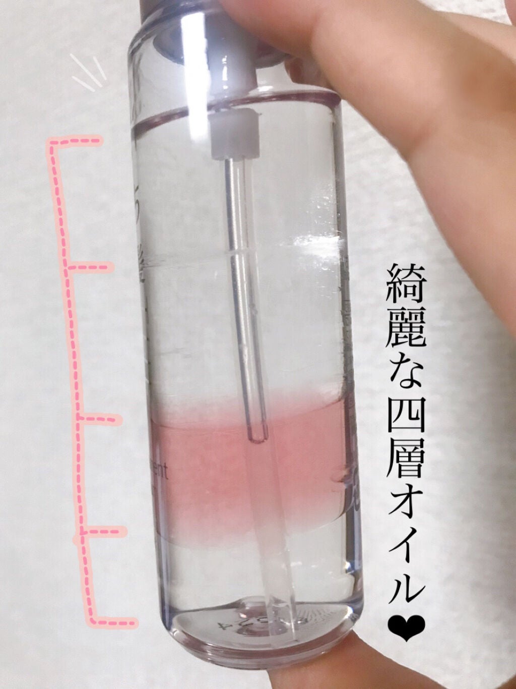 THE PREMIUM 4Xシャインシェイク美容液オイル/いち髪/ヘアオイルを使ったクチコミ(2枚目)