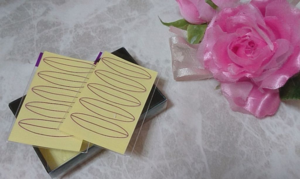 二重まぶた用シール/DAISO/二重まぶた用アイテムを使ったクチコミ（2枚目）