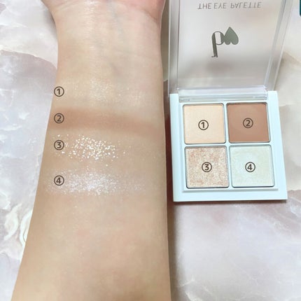 THE アイパレR/b idol/アイシャドウパレットを使ったクチコミ(2枚目)