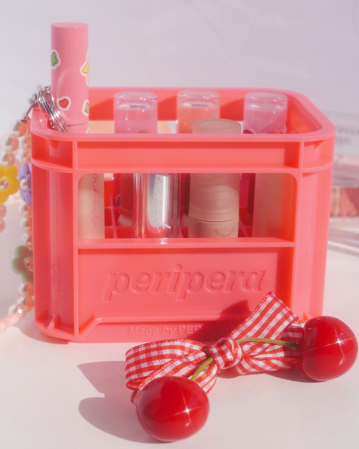 SUMOMO on LIPS 「メガ割おすすめ🐰periperaのリップ&コンテナが可愛すぎる..」(10枚目)