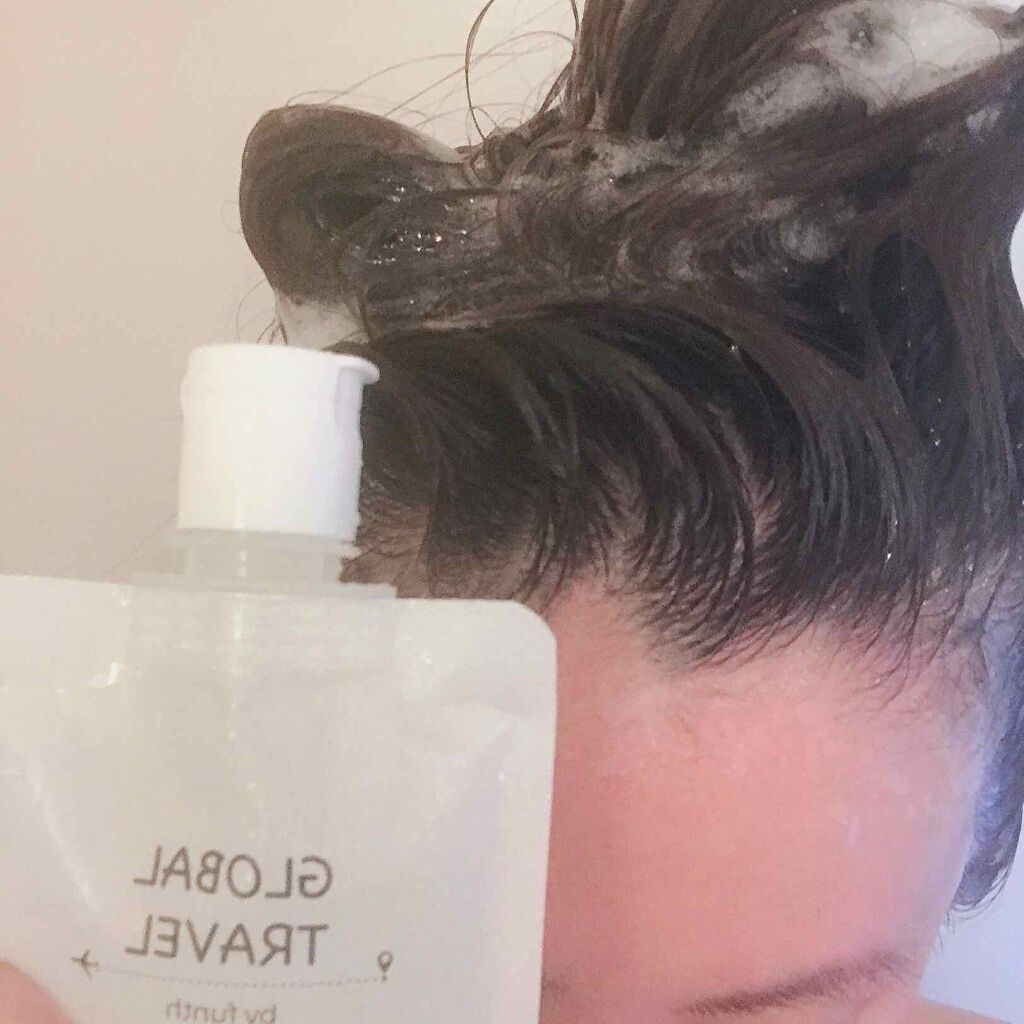 シャンプー／トリートメント/GLOBAL TRAVEL/市販シャンプーを使ったクチコミ（2枚目）