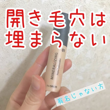 ミネラライジング ポア コンシーラー/the SAEM/リキッドコンシーラーを使ったクチコミ(1枚目)
