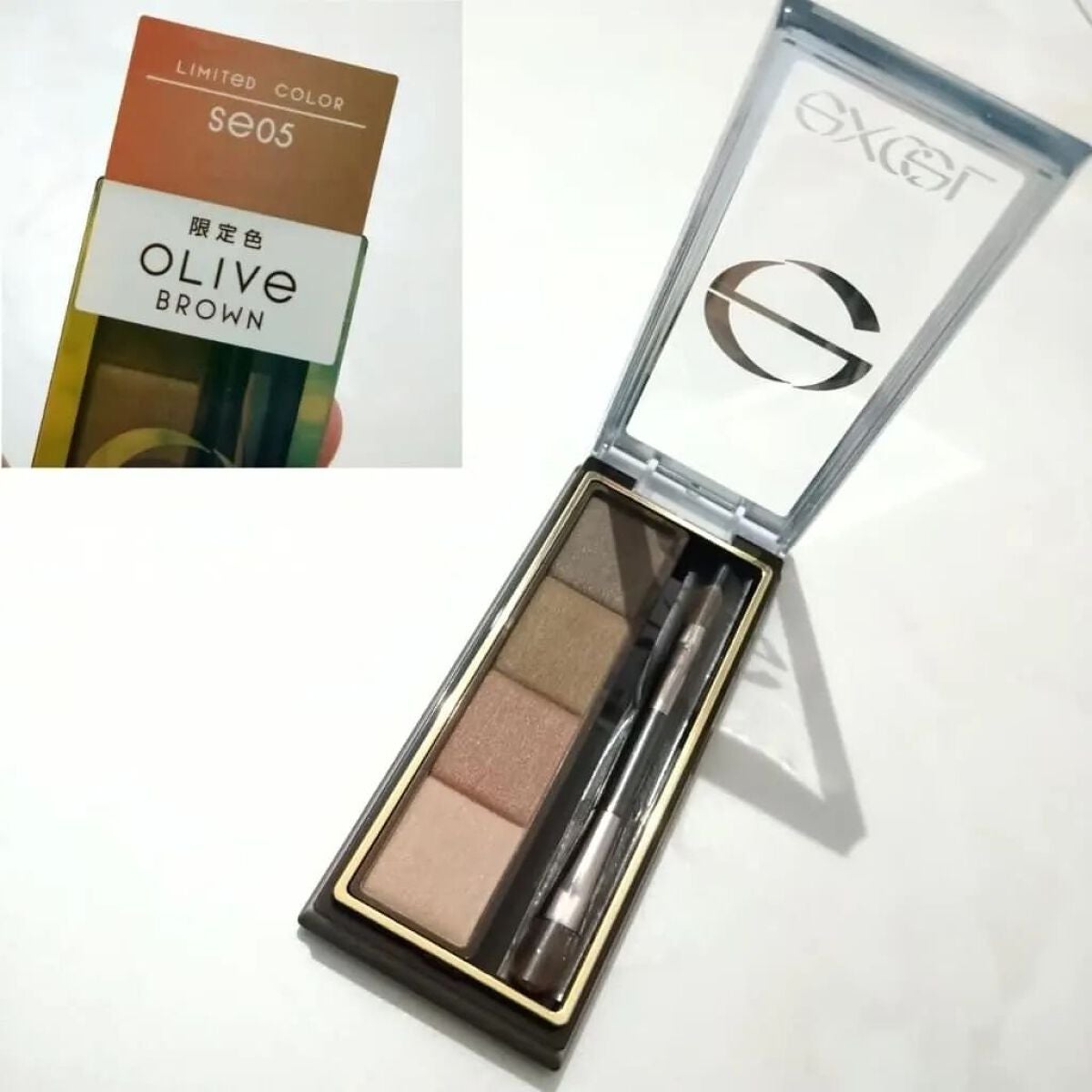 スタイリング パウダーアイブロウ/excel/パウダーアイブロウを使ったクチコミ(1枚目)