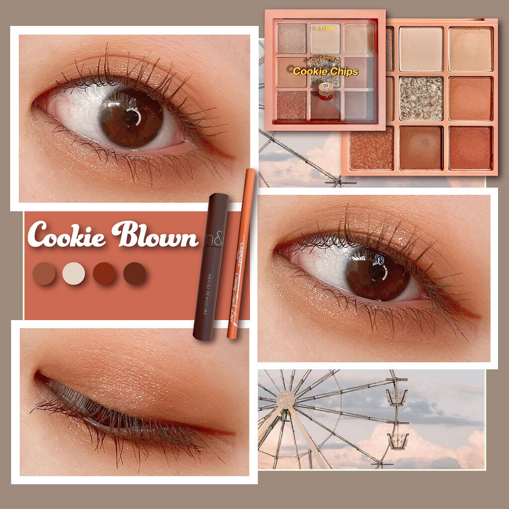 プレイカラーアイズ クッキーチップス/ETUDE/アイシャドウパレットを使ったクチコミ（1枚目）