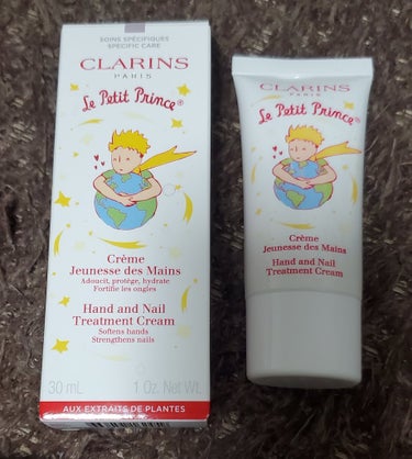 ハンド／ネイル トリートメント クリーム 30g (星の王子さま 限定コレクション)/CLARINS/ハンドクリームを使ったクチコミ（1枚目）