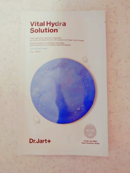 ドクタージャルト ダーマスク ウォータージェット バイタルハイドラソリューション/Dr.Jart+/シートマスク・パックを使ったクチコミ(2枚目)