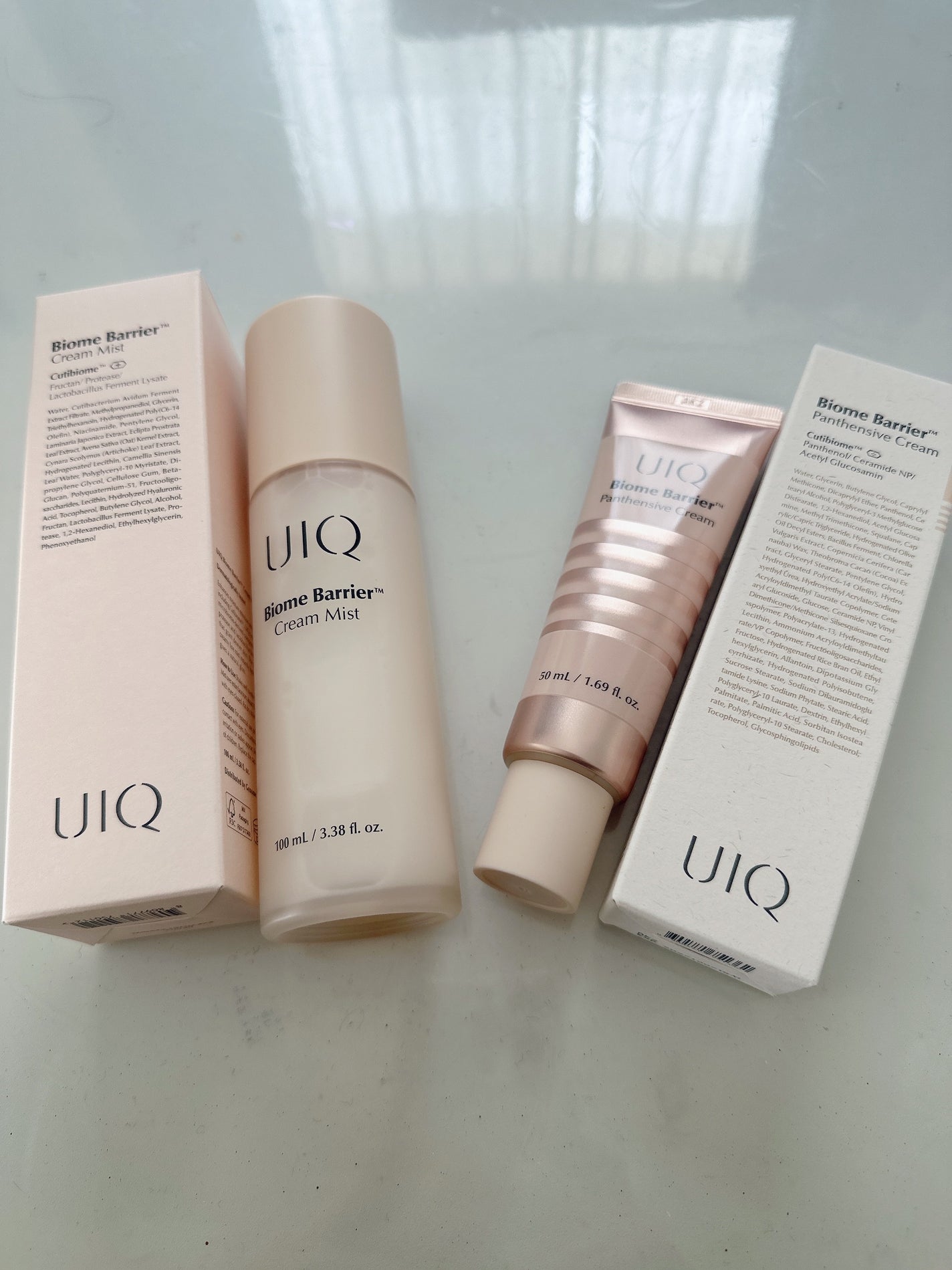 バイオームバリア クリームミスト/UIQ/ミスト状化粧水を使ったクチコミ(1枚目)