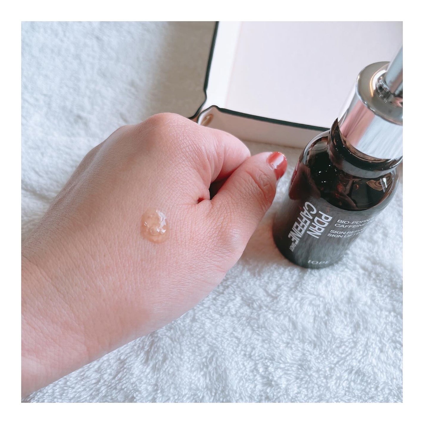 PDRNカフェインショット/IOPE/美容液を使ったクチコミ(3枚目)