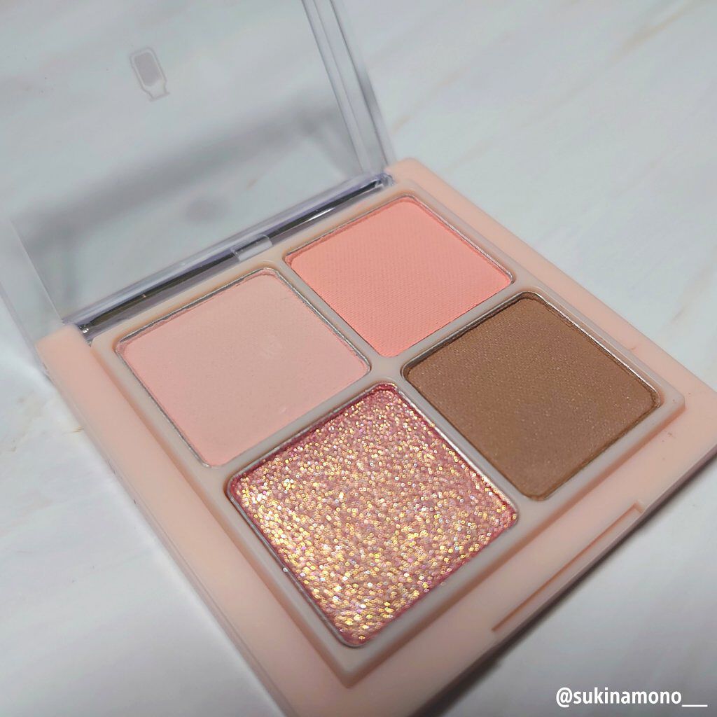 ベターザンアイズ ミルクシリーズ/rom&nd/アイシャドウパレットを使ったクチコミ（2枚目）