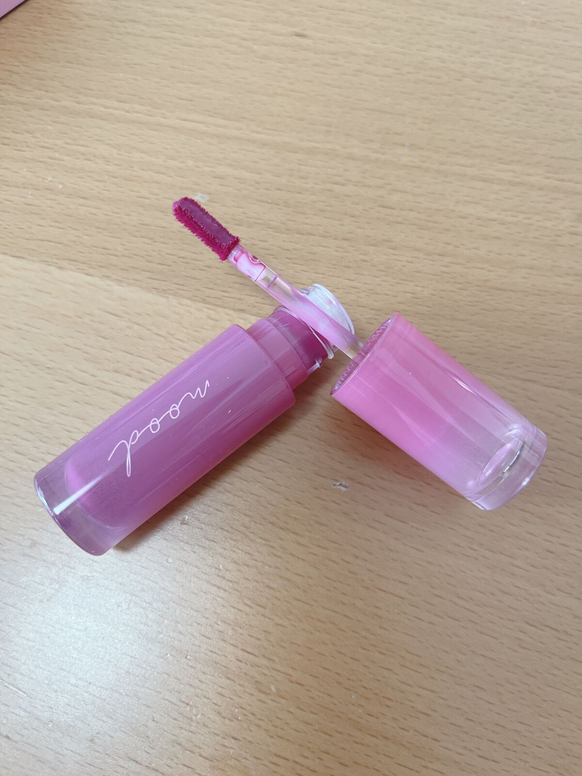 ペリペラ インク ムード グロイ ティント 06 PLUM UPDATE(プロフ写プラム)/PERIPERA/リップティントを使ったクチコミ（2枚目）