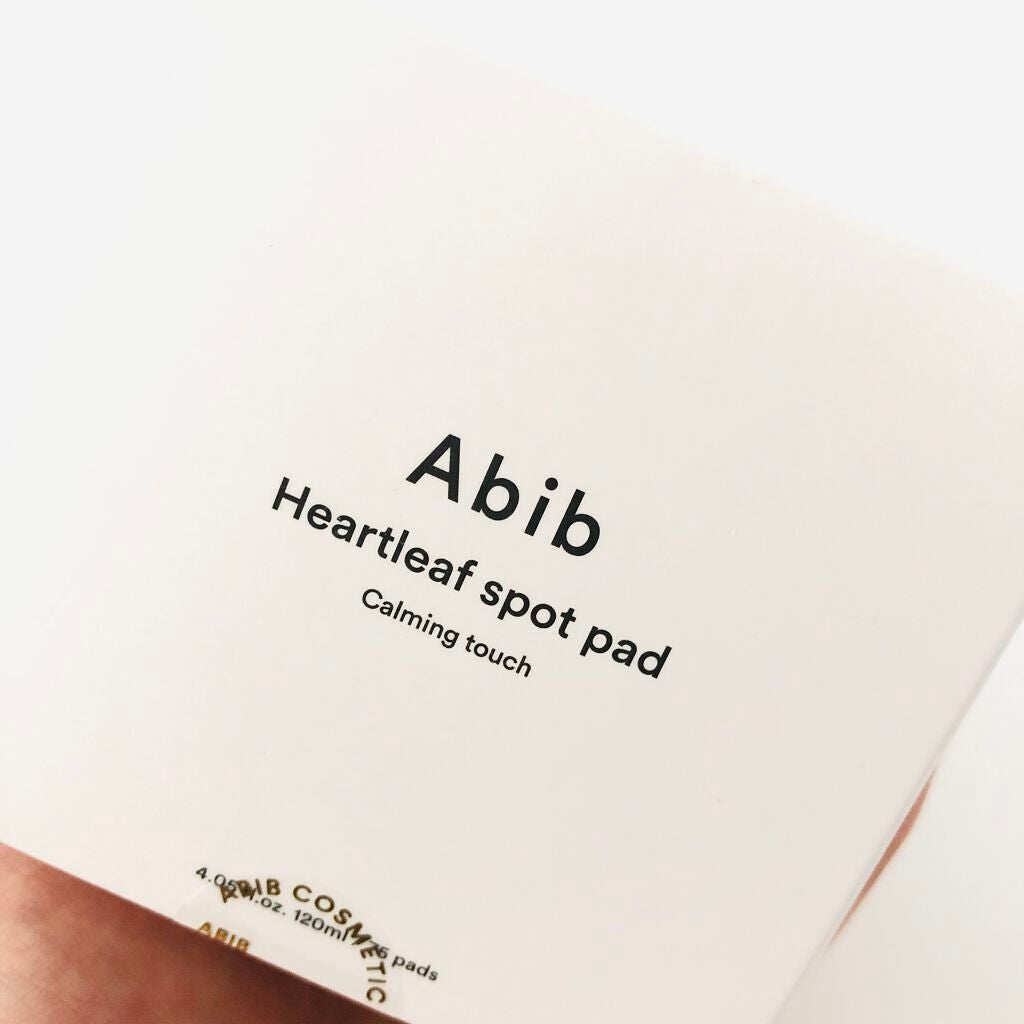 ゆとる on LIPS 「保湿&鎮静✨AbibHeartleafspotpadAbib様..」(2枚目)
