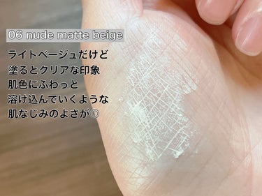 ルース パウダー 06 nude matte beige/DECORTÉ/ルースパウダーを使ったクチコミ（3枚目）