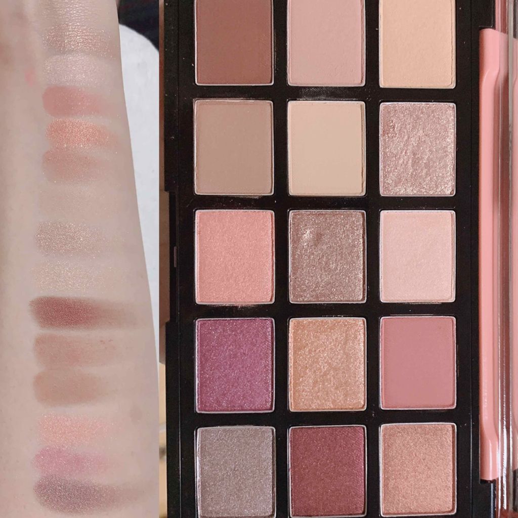 プレイカラーアイパレット ランジェリーバックステージ/ETUDE/アイシャドウパレットを使ったクチコミ(3枚目)