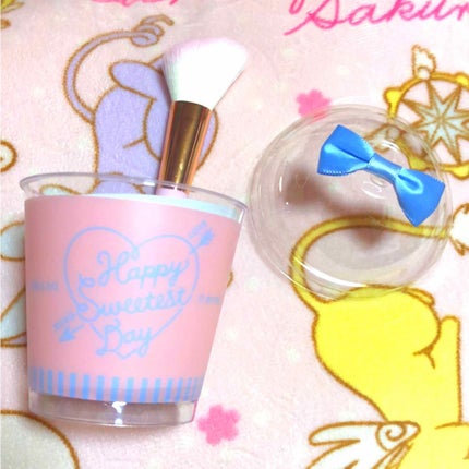 ドーム型ふた付クリアカップ 2P ガールズロゴ リボン付/キャンドゥ/その他を使ったクチコミ(4枚目)