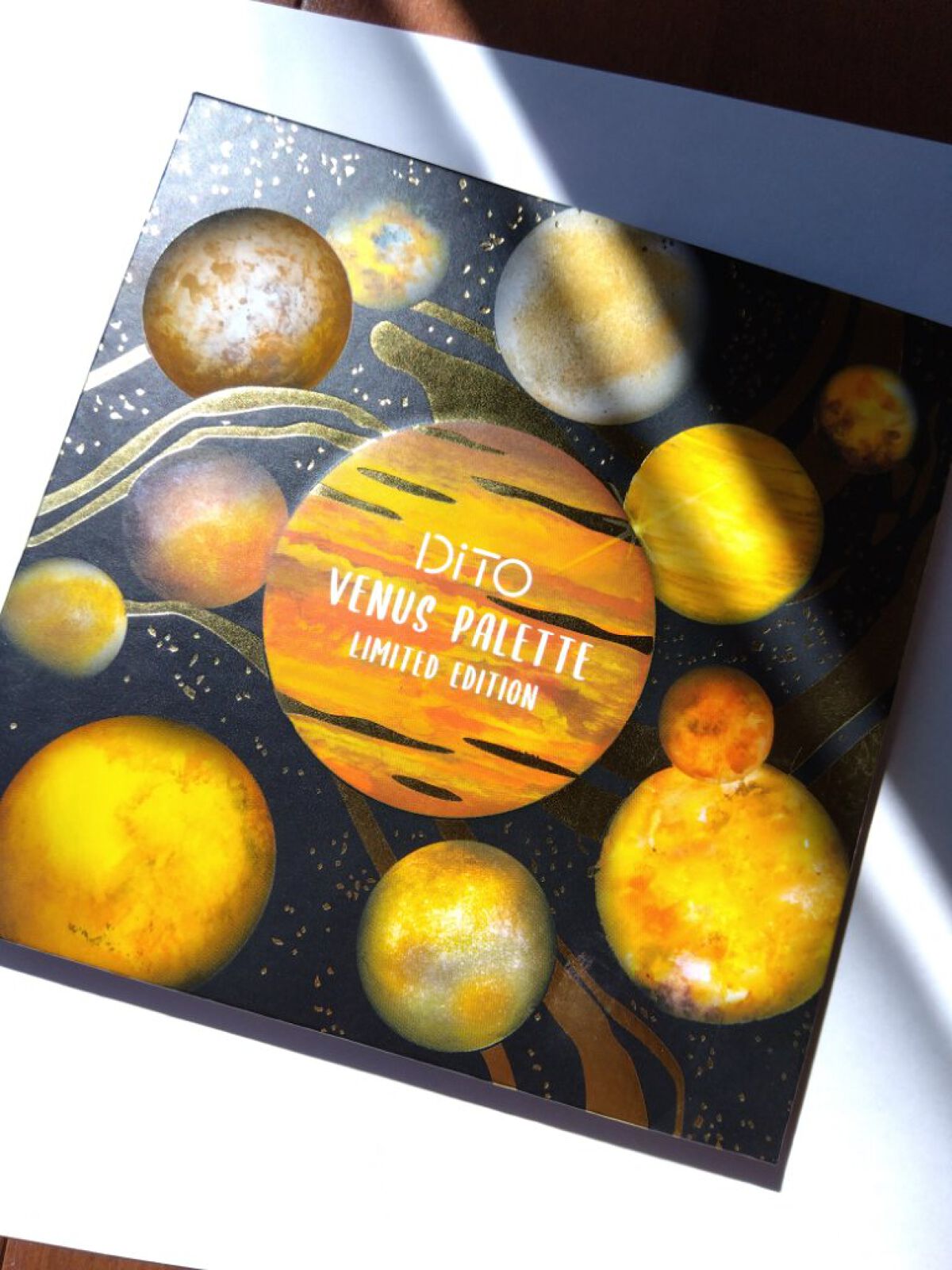 ギャラクシー12色アイシャドウパレット VENUS /DiTO/アイシャドウパレットを使ったクチコミ（1枚目）
