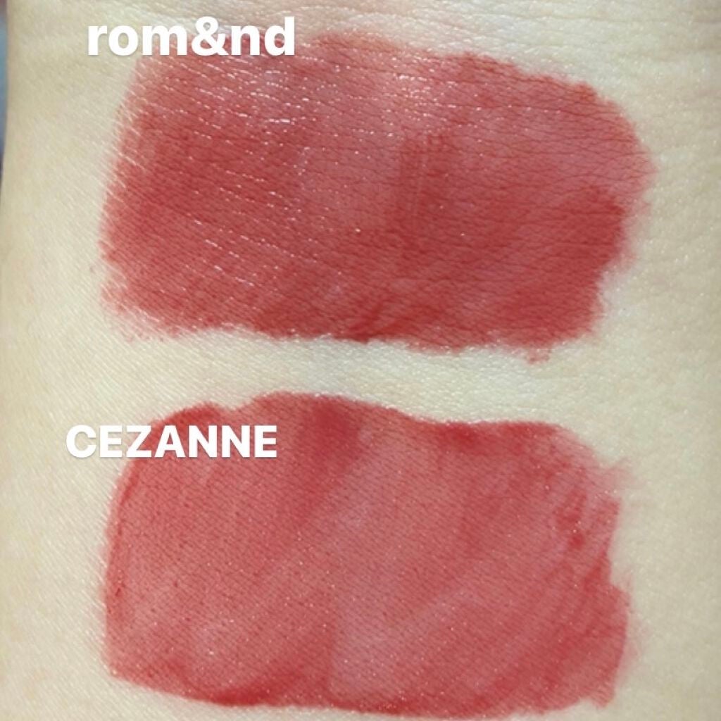 ジューシーラスティングティント/rom&nd/リップティントを使ったクチコミ(8枚目)