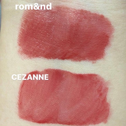 ジューシーラスティングティント/rom&nd/リップティントを使ったクチコミ(8枚目)