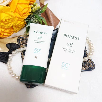 フォレスト マイルドカーミングサンクリーム/FoRest by Greenfinger/日焼け止めクリームを使ったクチコミ(5枚目)