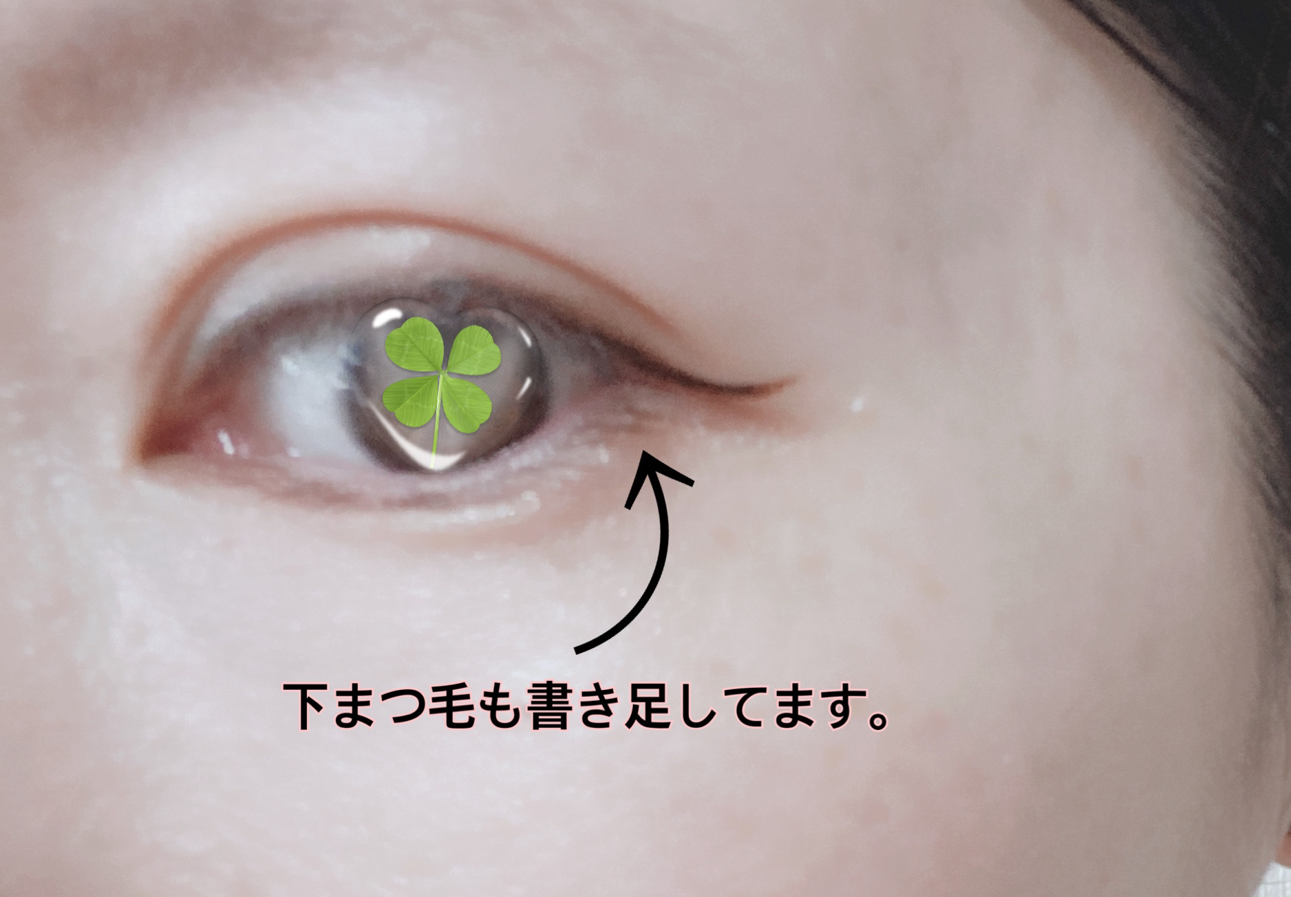 極細アイライナーEX 20ブラウン/CEZANNE/リキッドアイライナーを使ったクチコミ（3枚目）