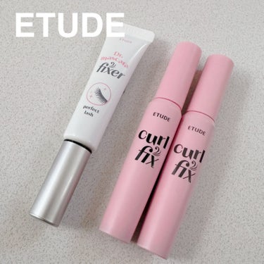 ETUDE
マスカラフィクサーパーフェクトラッシュ
カールフィックスマスカラ

今回エチュード様から頂きました🙇‍♀️
マスカラはLIPSベストコスメ2023下半期新作賞マスカラ部門2位！！
LDK12