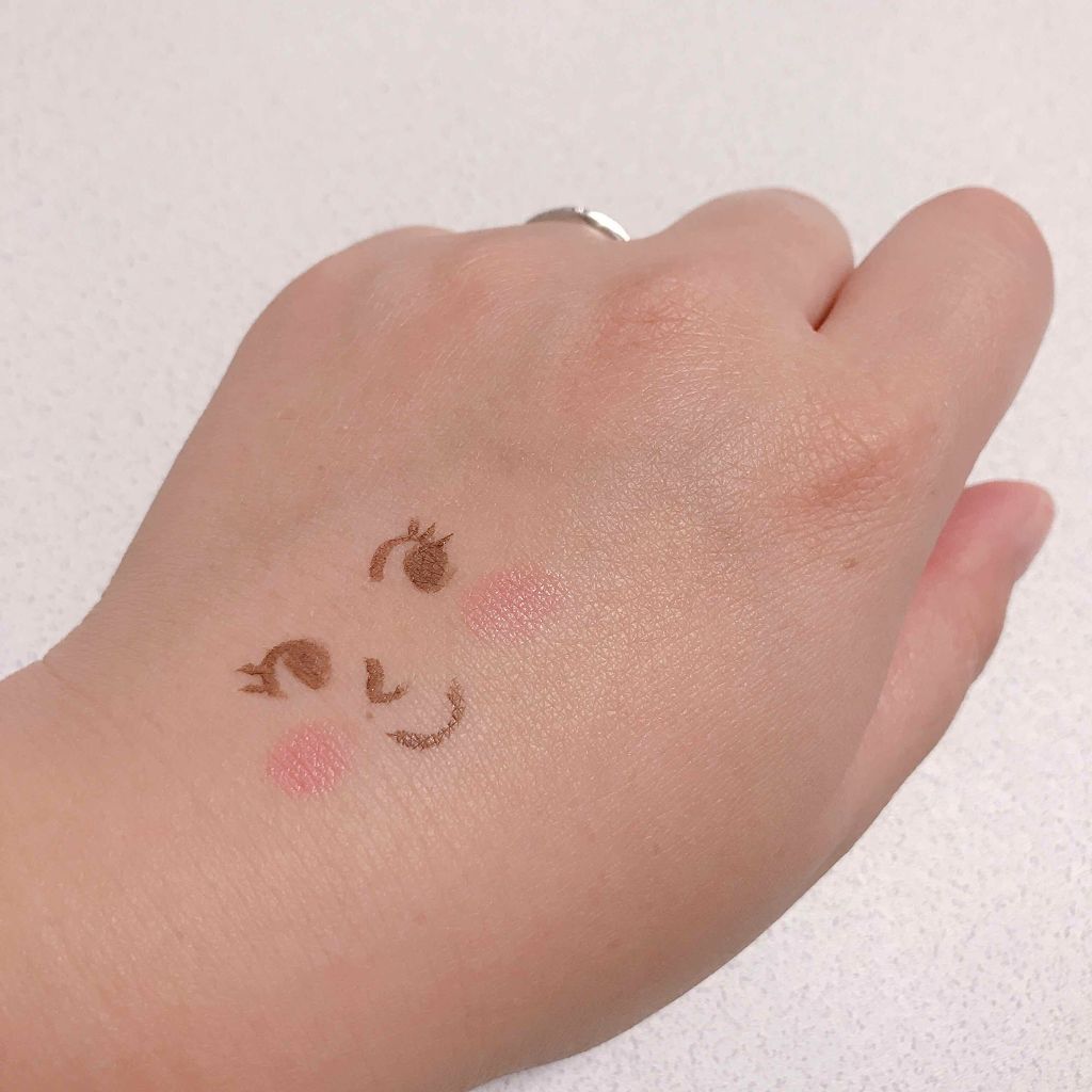 ミネラルクリアリップ＆チーク ピンクドロップ/エトヴォス/ジェル・クリームチークを使ったクチコミ（2枚目）