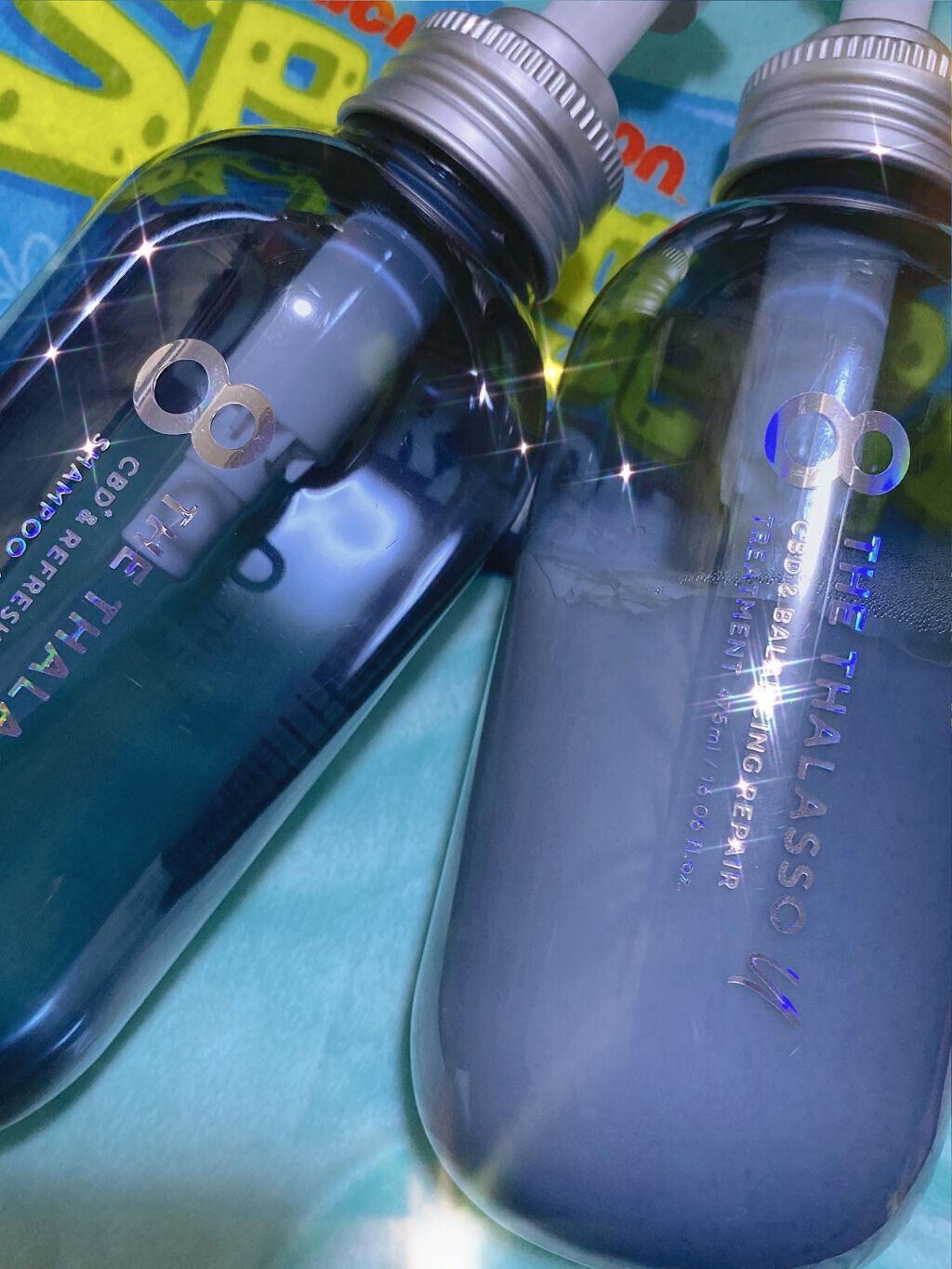 エイトザタラソ ユー CBD&リフレッシング クレンズ 美容液シャンプー/CBD&バランシング ダメージリペア 美容液ヘアトリートメント/エイトザタラソ/市販シャンプーを使ったクチコミ(1枚目)