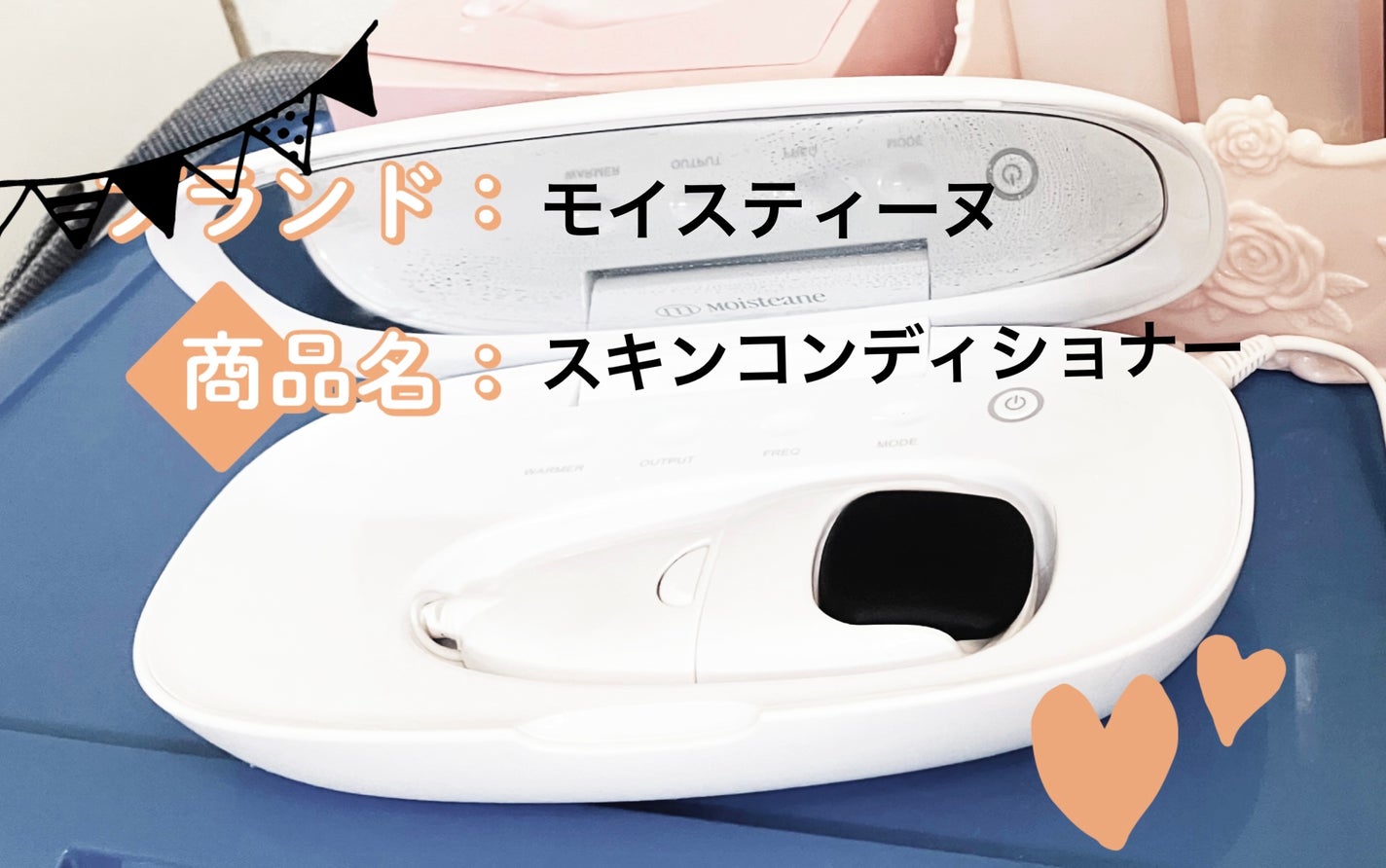 スキンコンディショナー/モイスティーヌ/美顔器・マッサージを使ったクチコミ(1枚目)