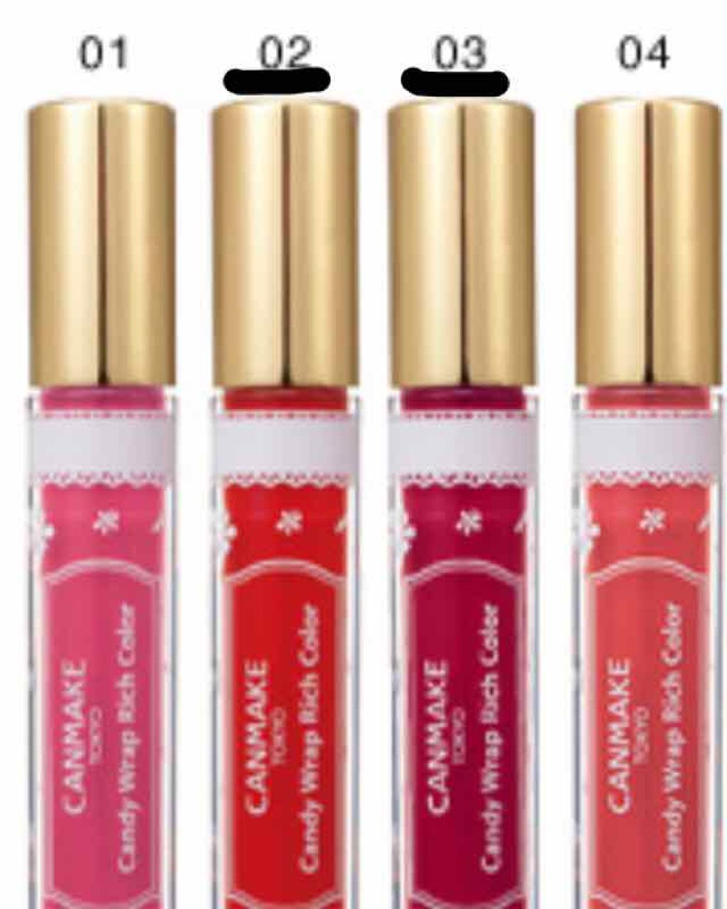 キャンディラップリッチカラー/キャンメイク/リップグロスを使ったクチコミ(1枚目)