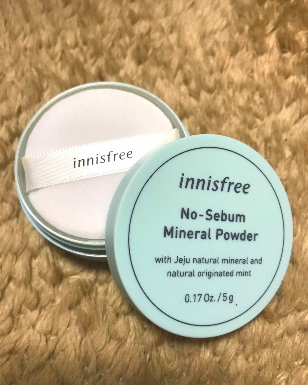 ノーセバム ミネラルパウダー/innisfree/ルースパウダーを使ったクチコミ(1枚目)
