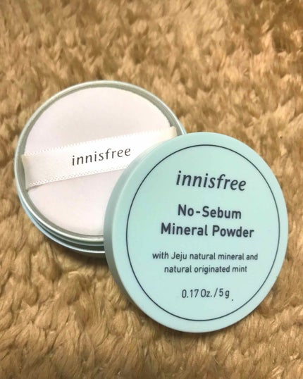 ノーセバム ミネラルパウダー/innisfree/ルースパウダーを使ったクチコミ(1枚目)