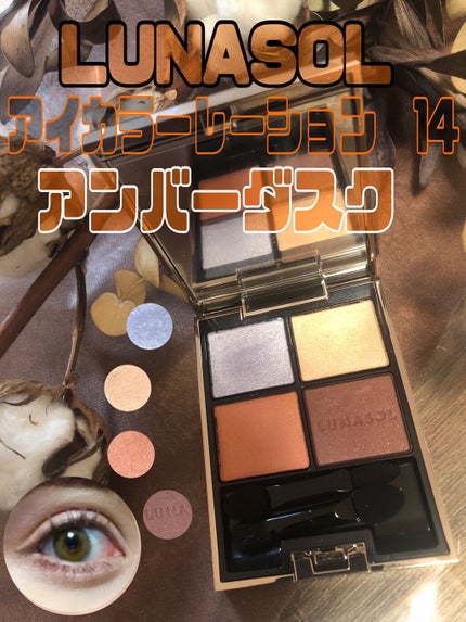 アイカラーレーション/LUNASOL/アイシャドウパレットを使ったクチコミ(1枚目)