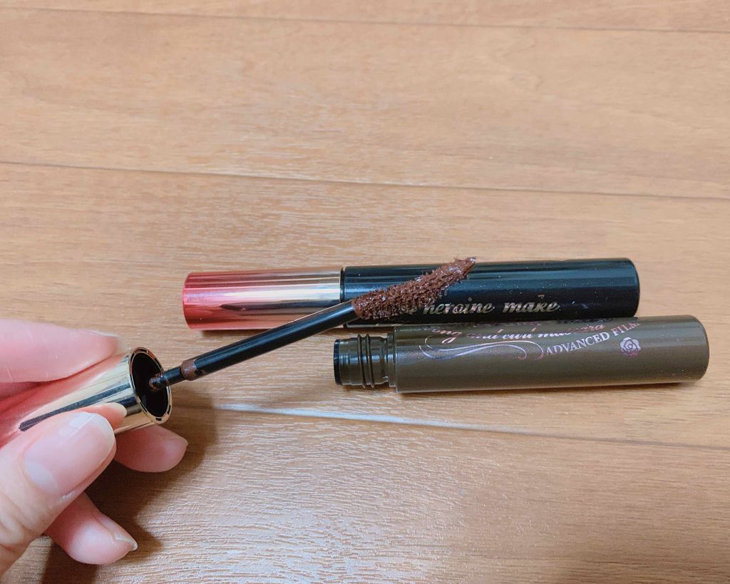 ロング&カールマスカラ アドバンストフィルム/ヒロインメイク/マスカラを使ったクチコミ(3枚目)