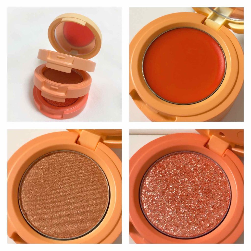 3inコンパクト リップ＆アイズ アマンダオレンジ/アンドカラー/単色アイシャドウを使ったクチコミ（3枚目）