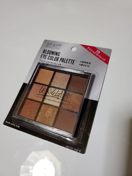 UR GLAM BLOOMING EYE COLOR PALETTE/U R GLAM/アイシャドウパレットを使ったクチコミ(1枚目)