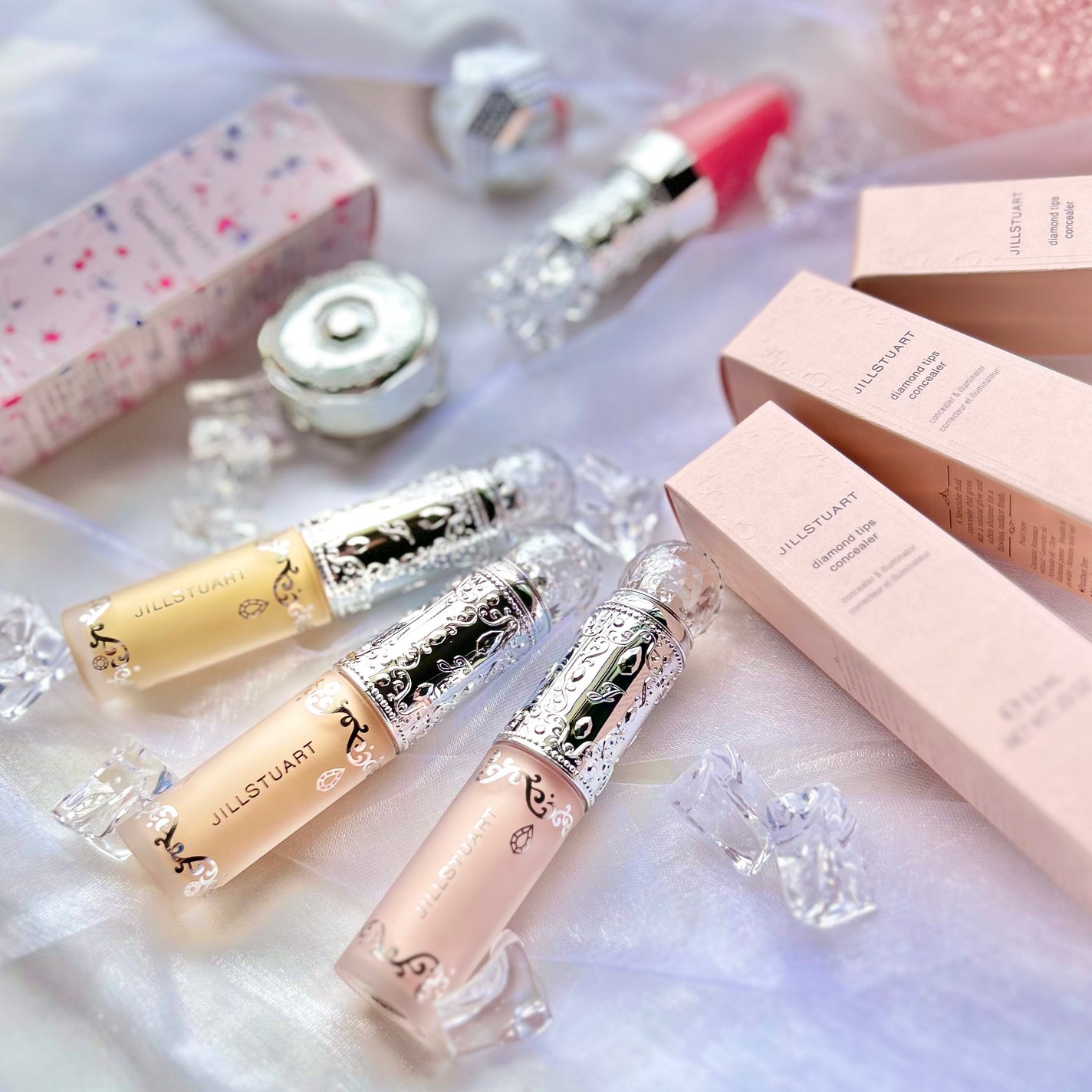 ダイヤモンドティップス コンシーラー<カバータイプ>/JILL STUART/リキッドコンシーラーを使ったクチコミ(1枚目)