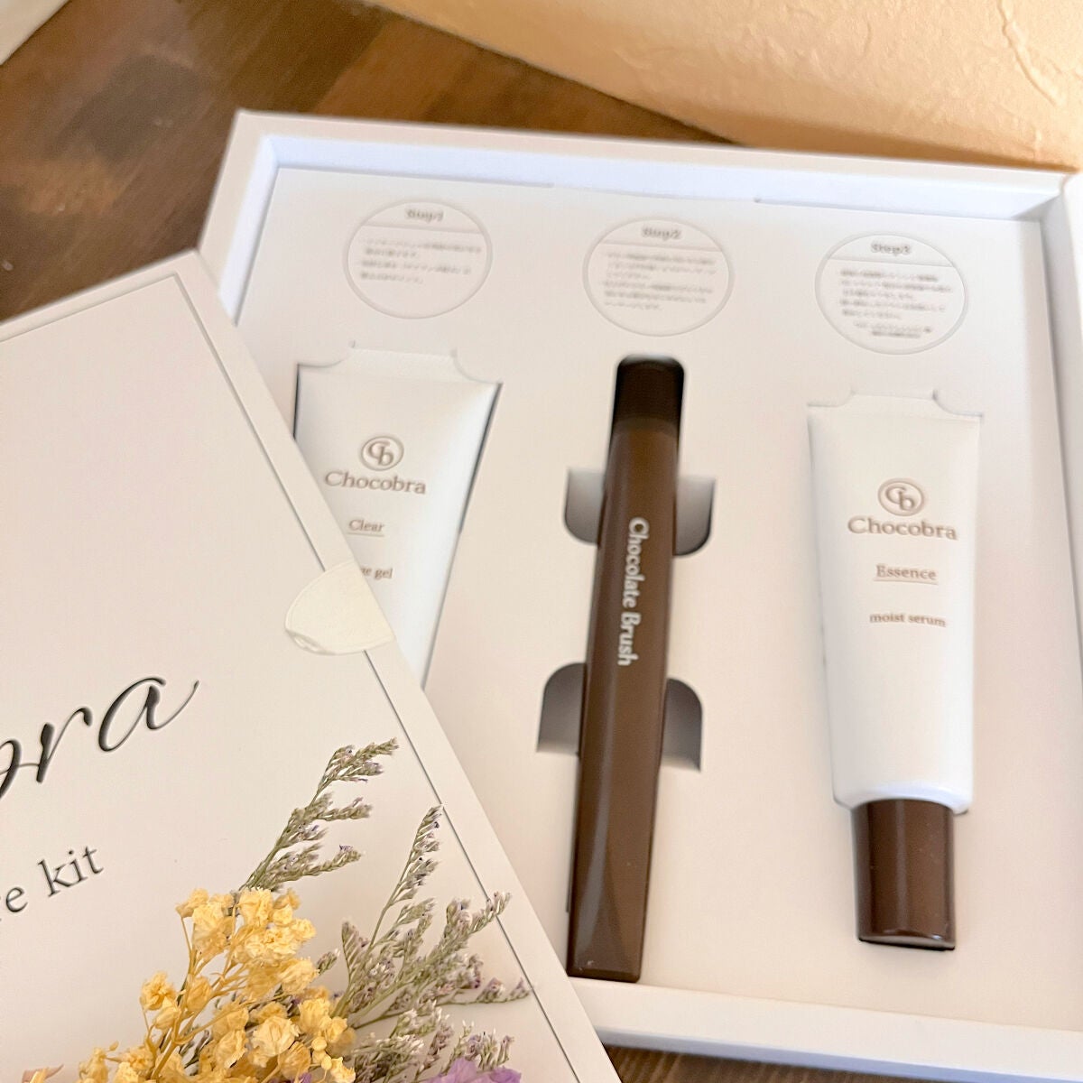 チョコブラ スペシャル毛穴ケアセット/Chocobra/スキンケアキットを使ったクチコミ(2枚目)