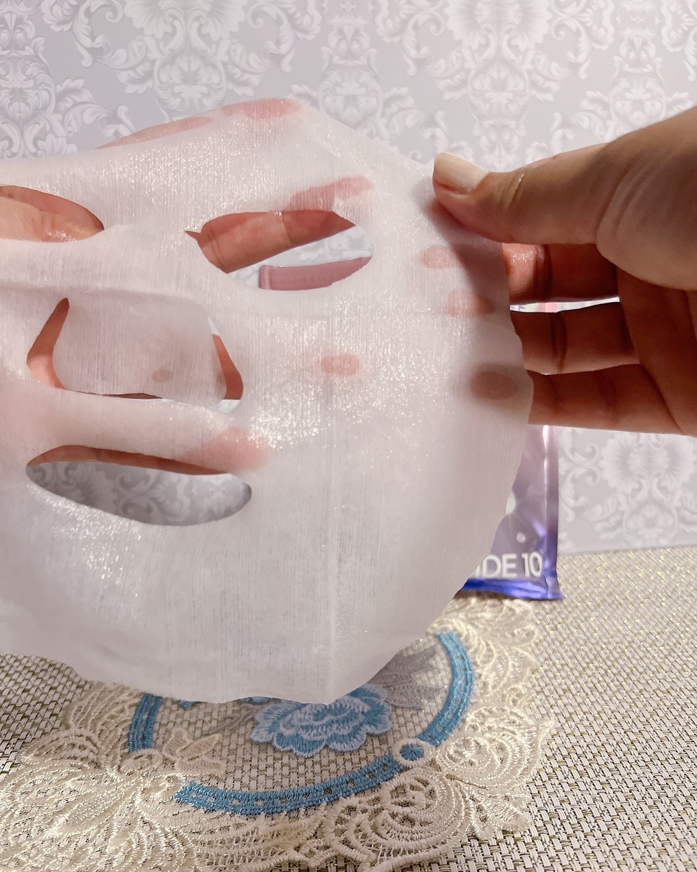 潤いバリアセラムマスク N/ももぷり/シートマスク・パックを使ったクチコミ(2枚目)