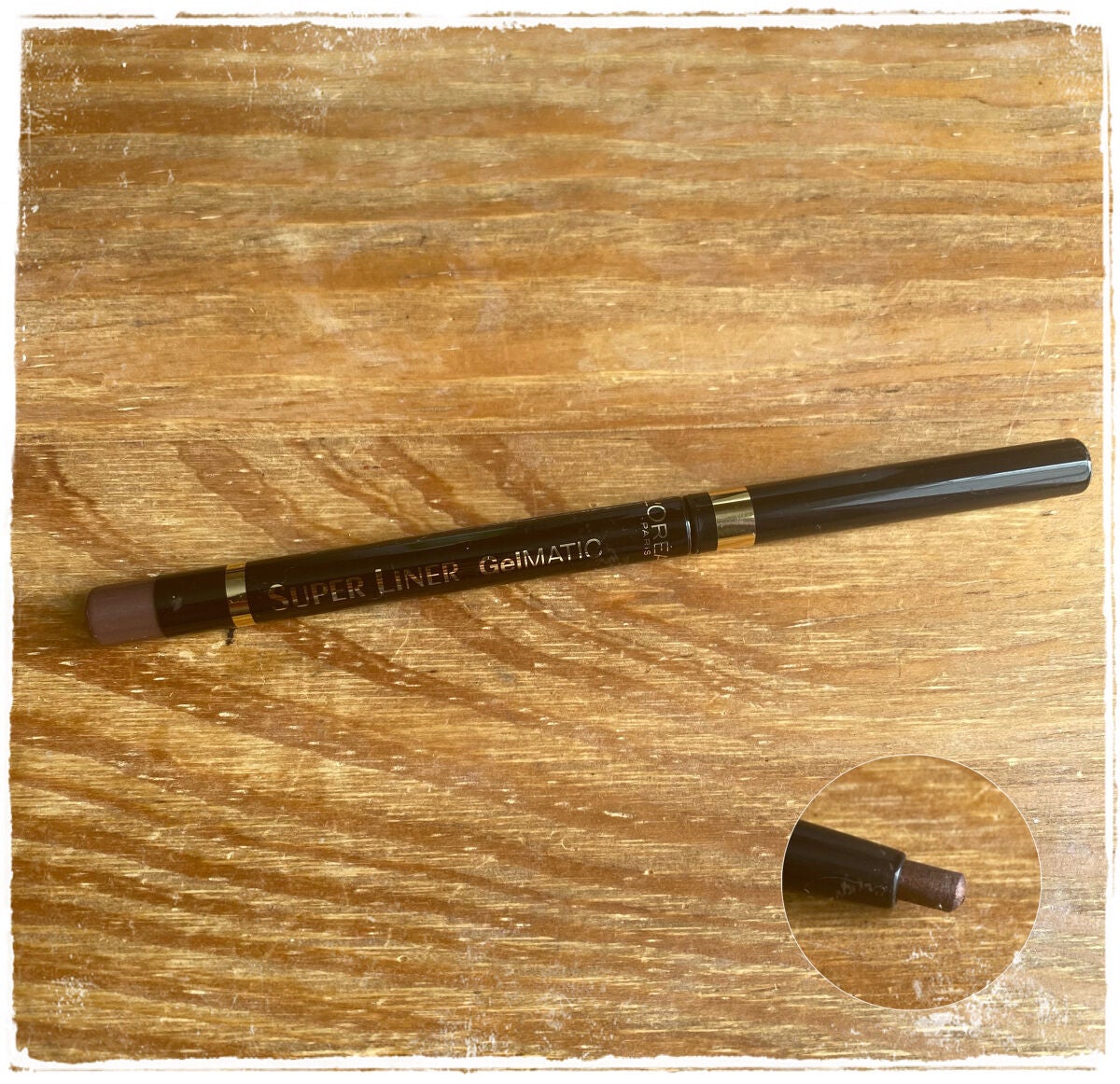 スーパーライナー ジェルマティックペン/ロレアル パリ/ジェルアイライナーを使ったクチコミ(1枚目)