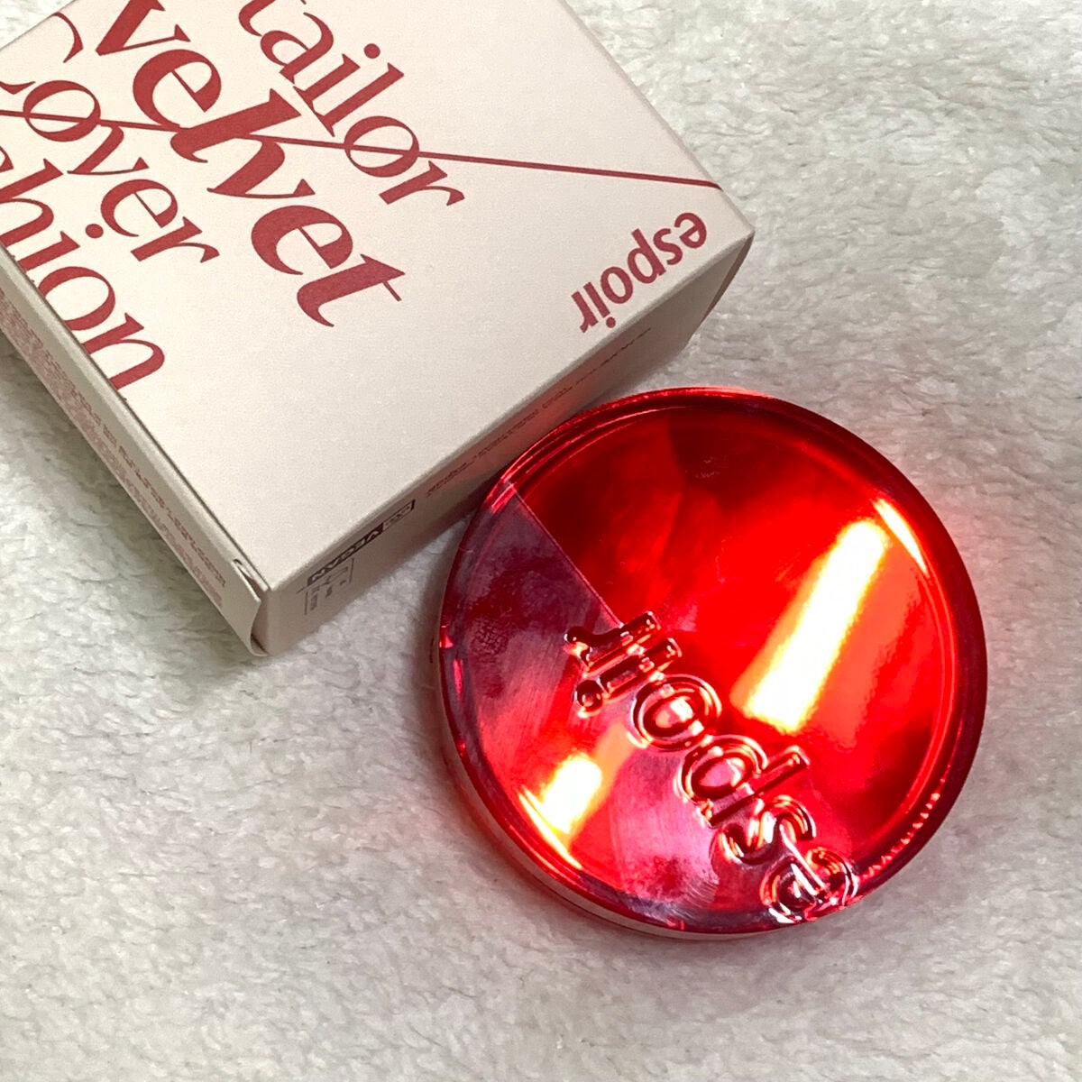 プロテーラービーベルベットカバークッション/espoir/クッションファンデーションを使ったクチコミ(1枚目)