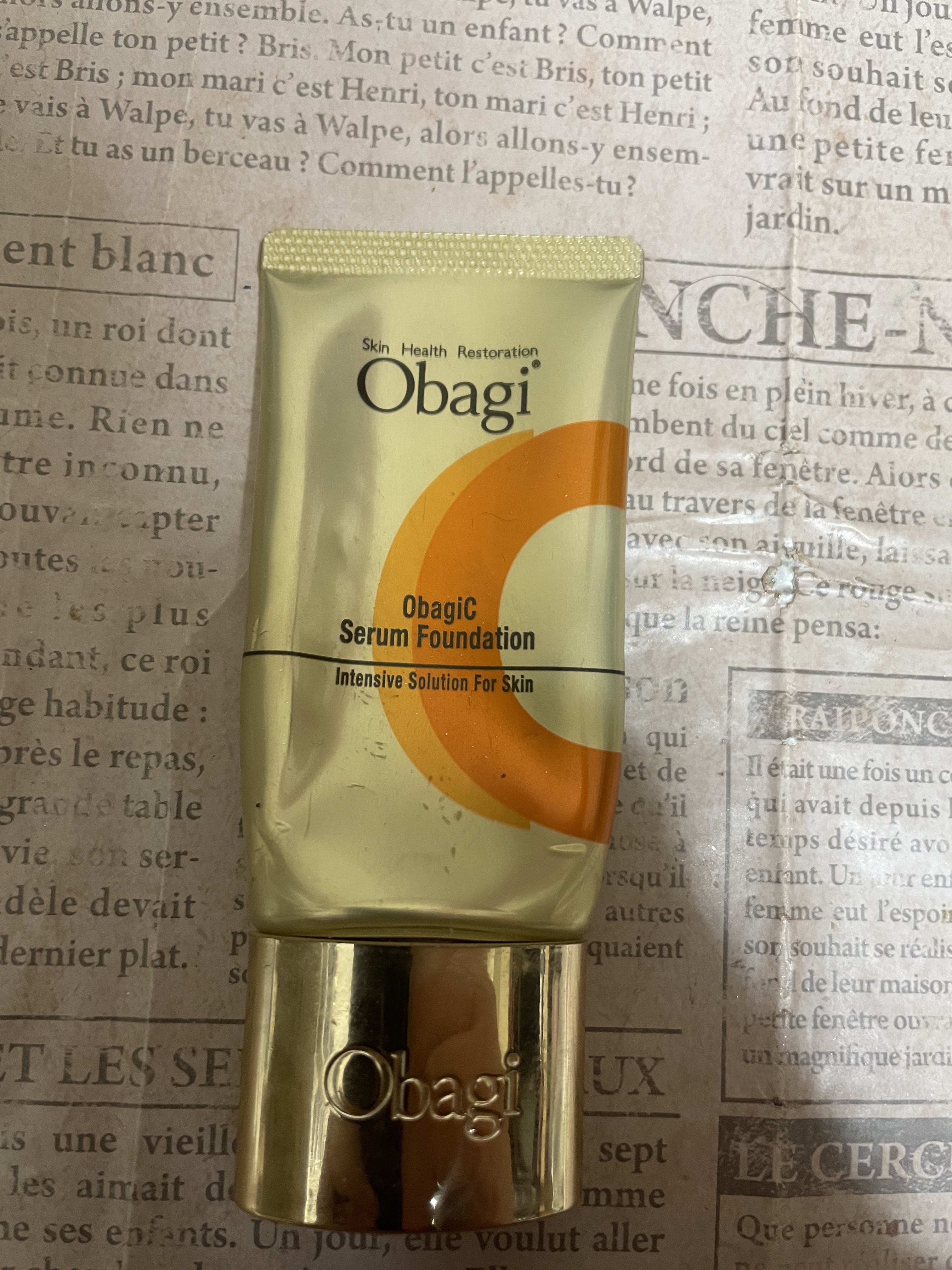 オバジC セラムファンデーション オークル10/オバジ/リキッドファンデーションを使ったクチコミ（1枚目）